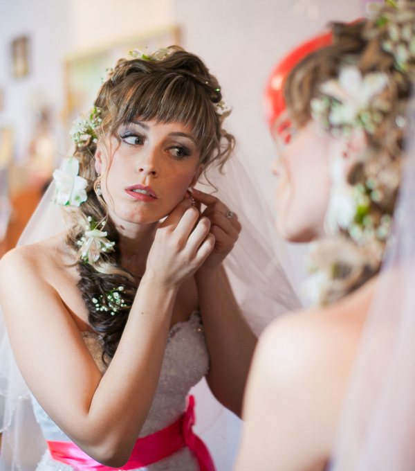 Свадебный макияж на праздник невесте